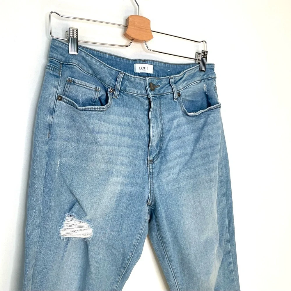 Loft | High Rise Curvy Skinny Ankle Jeans - Picture 3 of 8